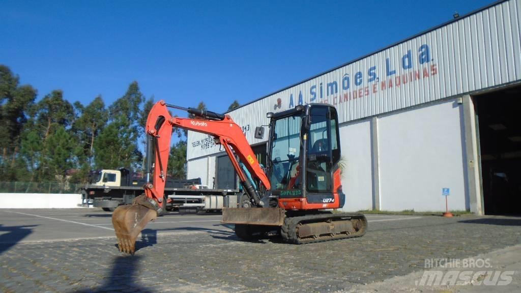 Kubota U 27-4 Mini kotrók < 7t