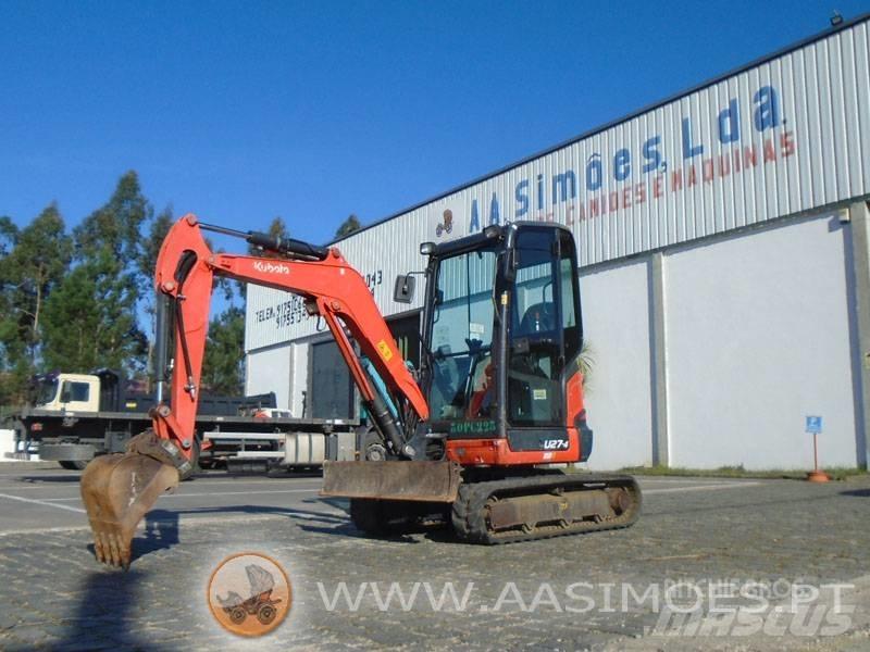 Kubota U 27-4 Mini kotrók < 7t