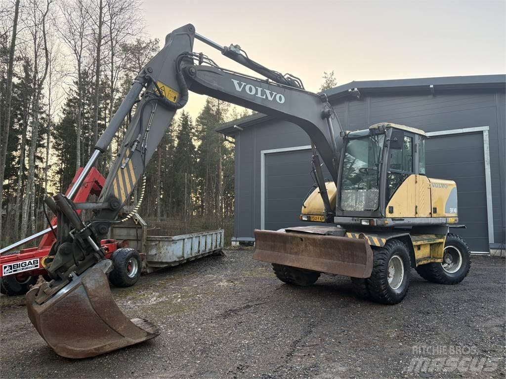 Volvo EW140 Gumikerekes kotrók