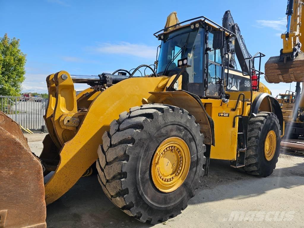 CAT 980 K Gumikerekes homlokrakodók