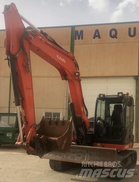 Kubota KX080-4 Közepes (midi) kotrók 7 t - 12 t