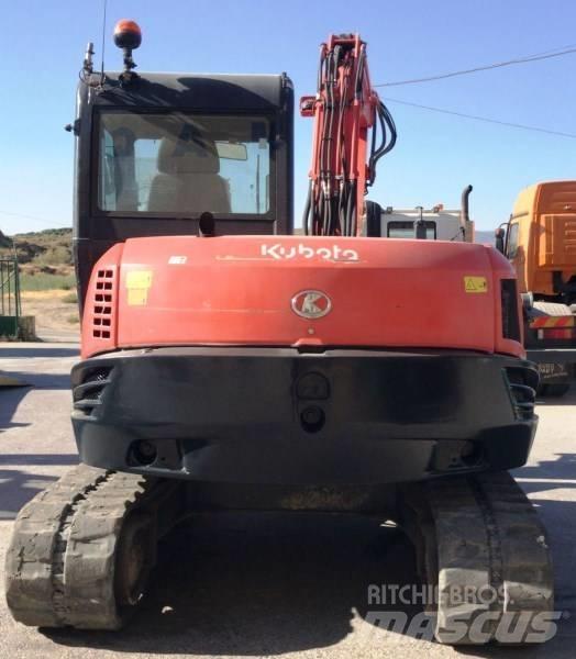Kubota KX080-4 Közepes (midi) kotrók 7 t - 12 t