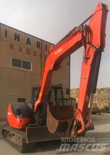 Kubota KX080-4 Közepes (midi) kotrók 7 t - 12 t
