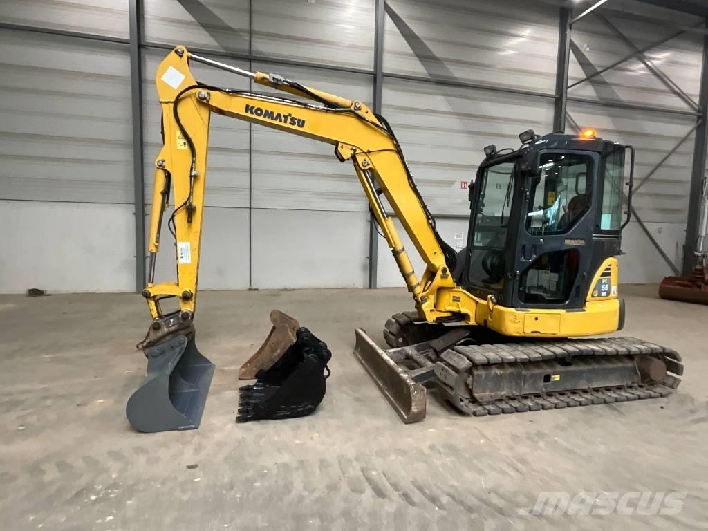 Komatsu PC 55 MR-3 Mini kotrók < 7t