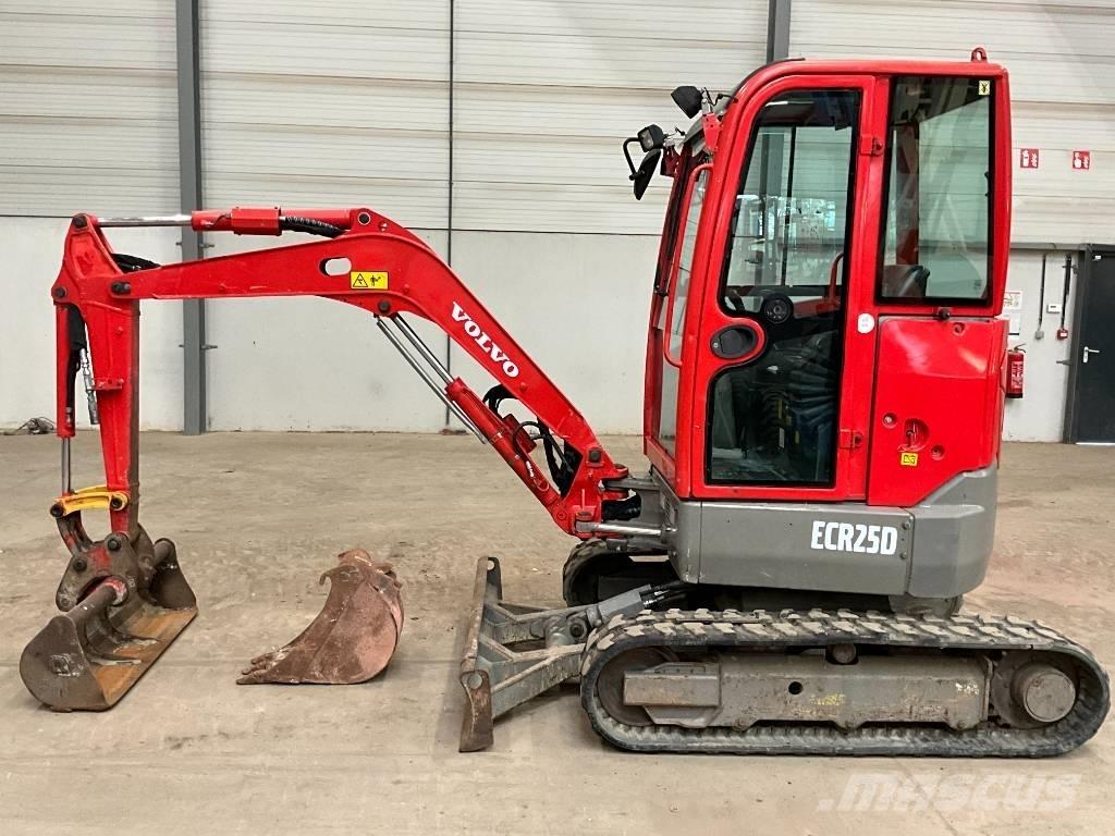 Volvo ECR 25 D Mini kotrók < 7t