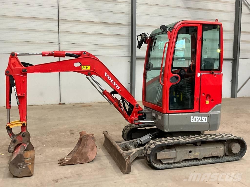 Volvo ECR 25 D Mini kotrók < 7t