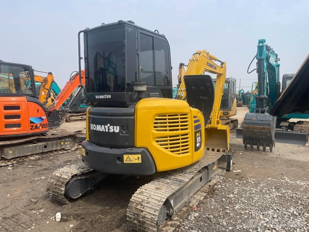 Komatsu PC 55 Mini kotrók < 7t