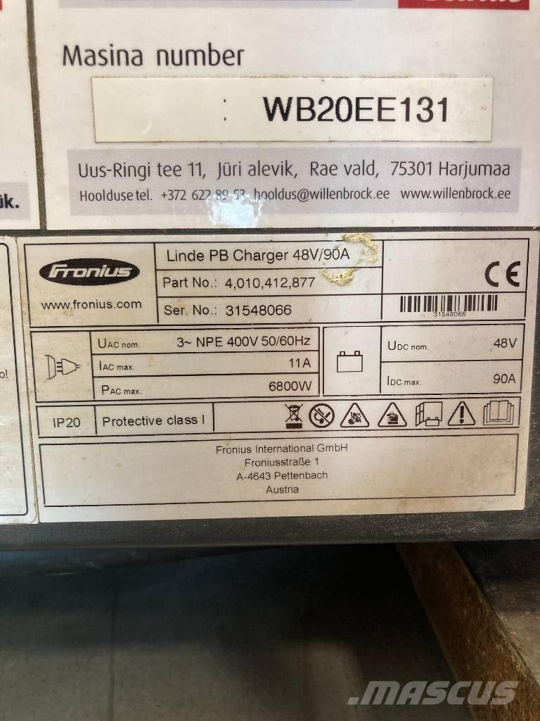 Linde E 16 P Elektromos targoncák