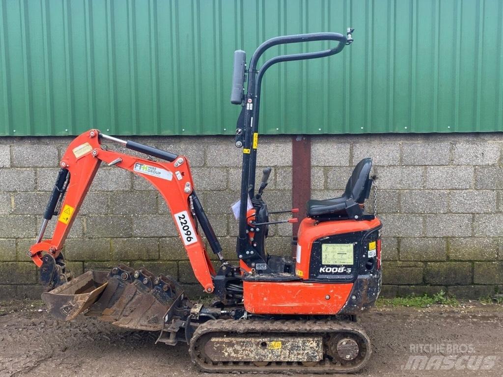 Kubota K008-5 Mini kotrók < 7t