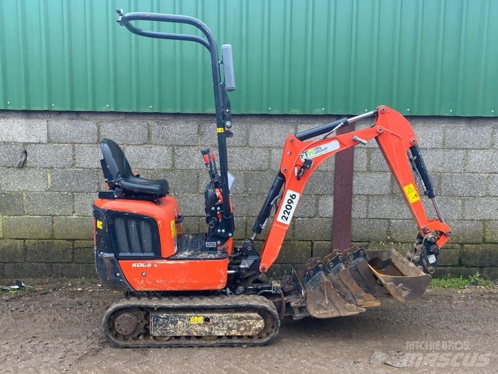 Kubota K008-5 Mini kotrók < 7t