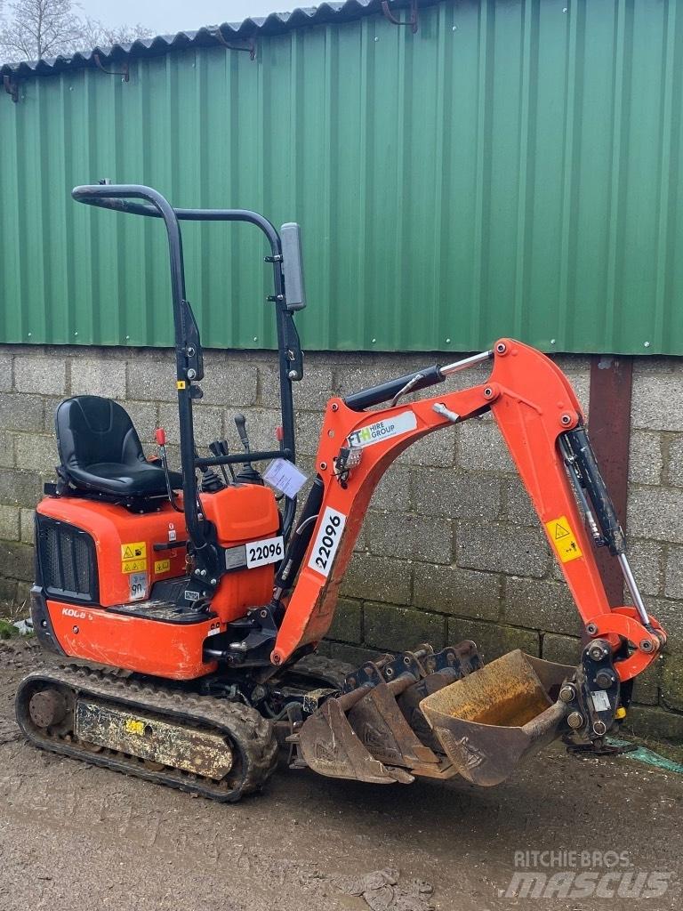 Kubota K008-5 Mini kotrók < 7t