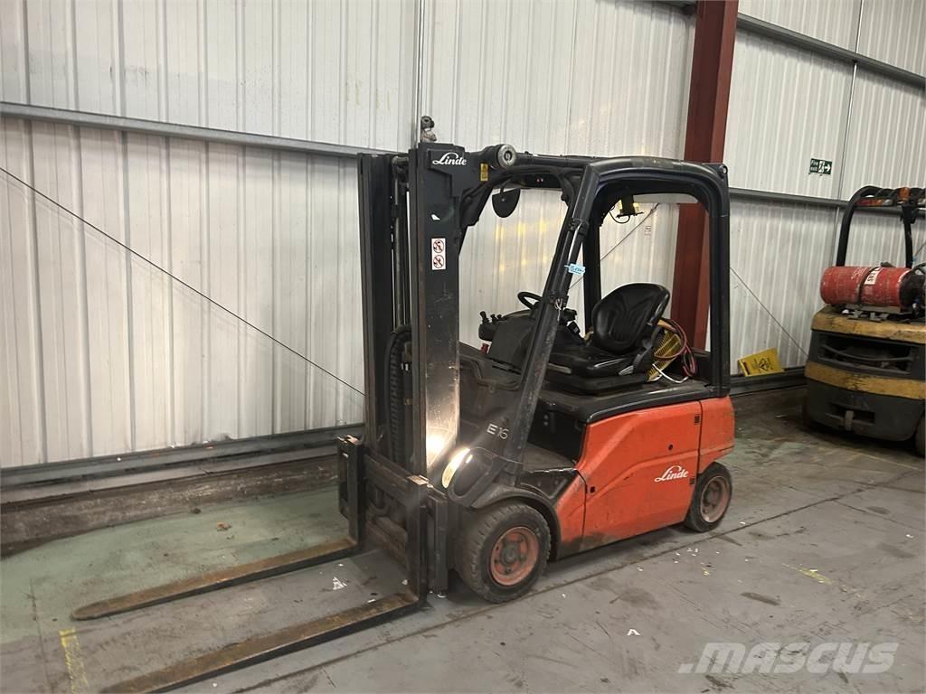 Linde E16P-01 Elektromos targoncák