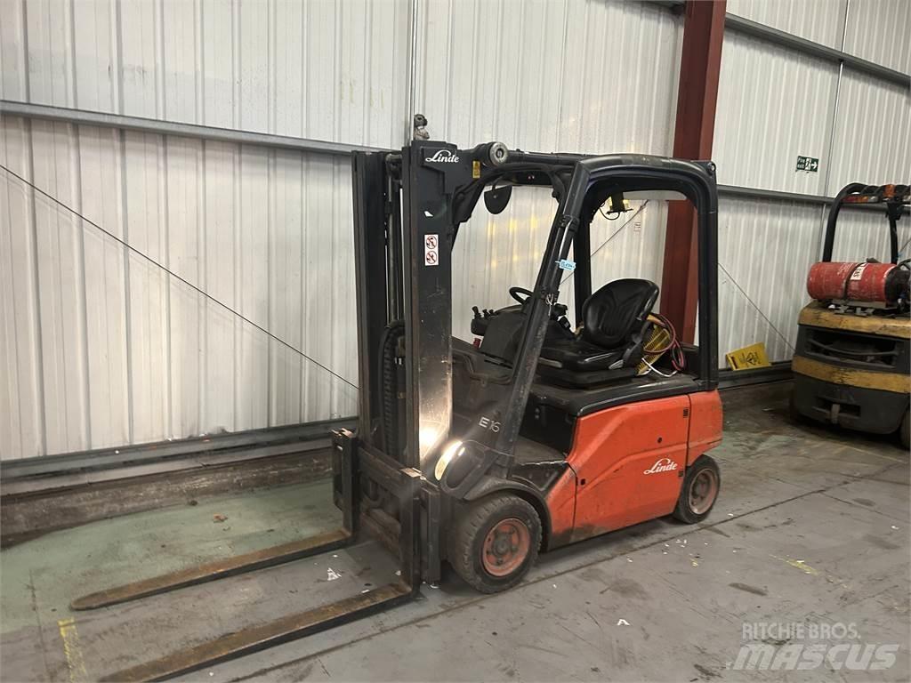 Linde E16P-01 Elektromos targoncák