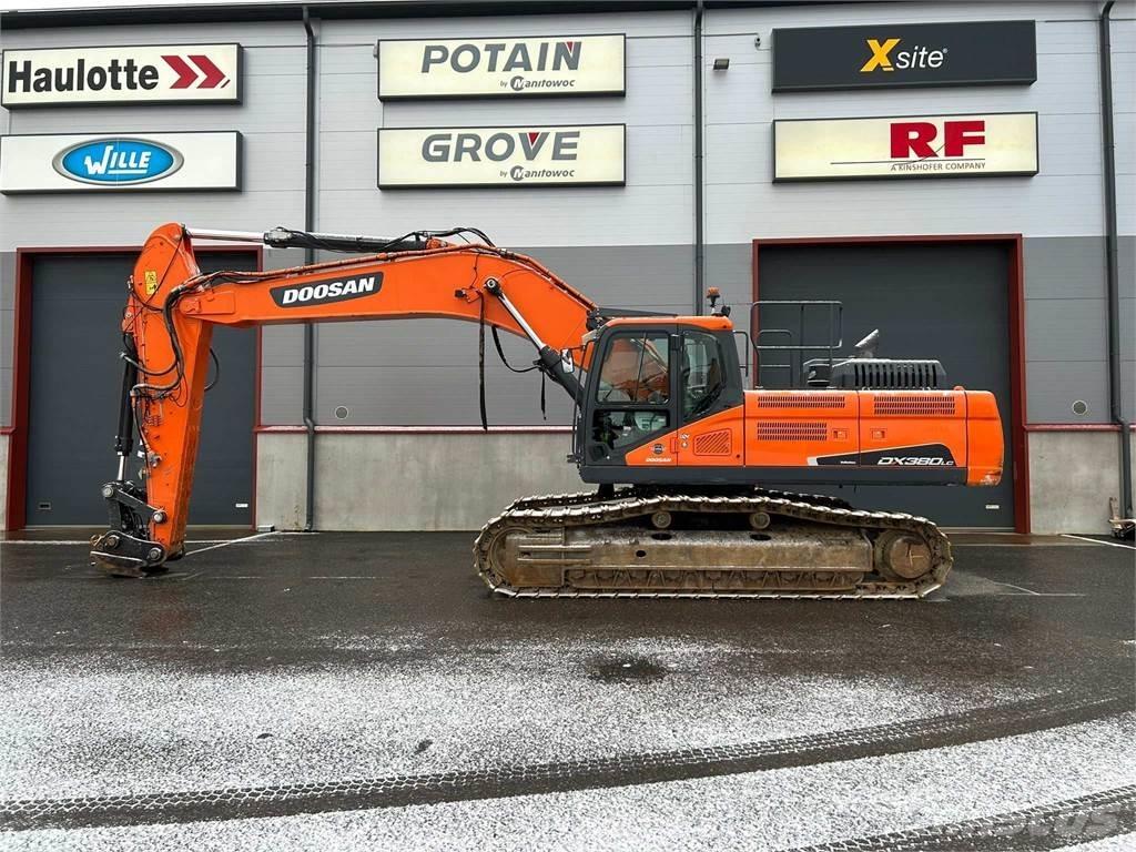 Doosan DX380LC-5 Lánctalpas kotrók