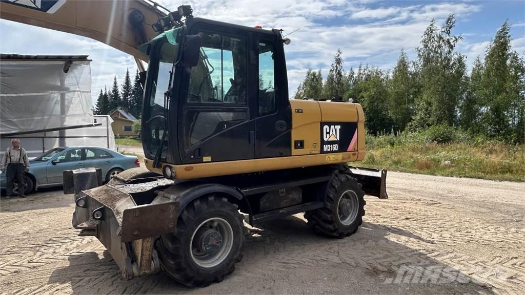 CAT 316 D Gumikerekes kotrók