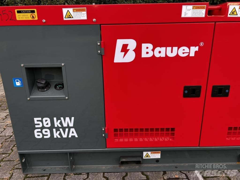 Bauer 69 KVA Dízel áramfejlesztők