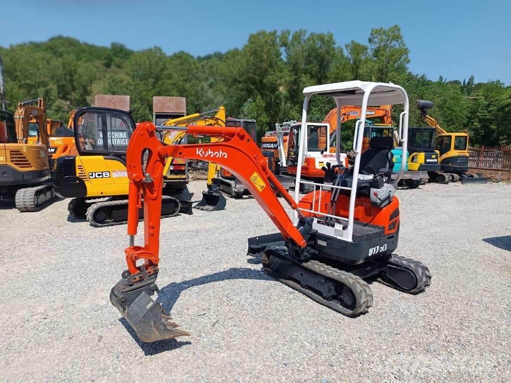 Kubota U 17-3A Mini kotrók < 7t