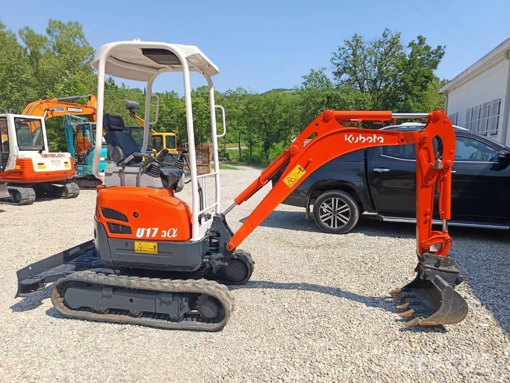 Kubota U 17-3A Mini kotrók < 7t