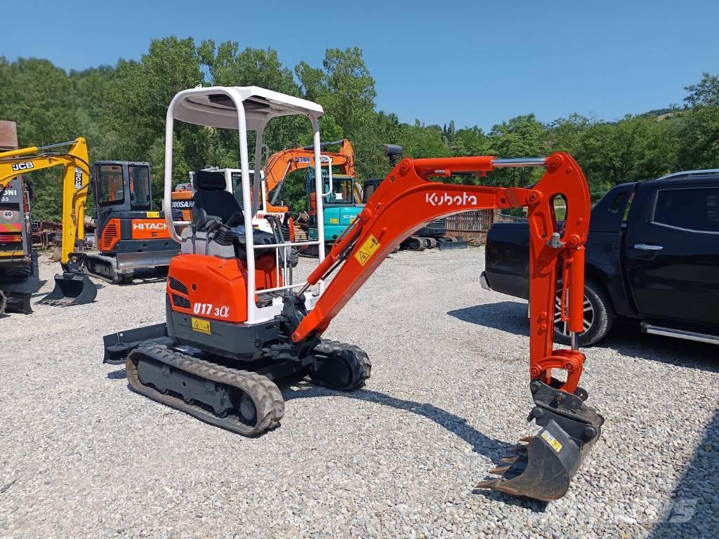 Kubota U 17-3A Mini kotrók < 7t