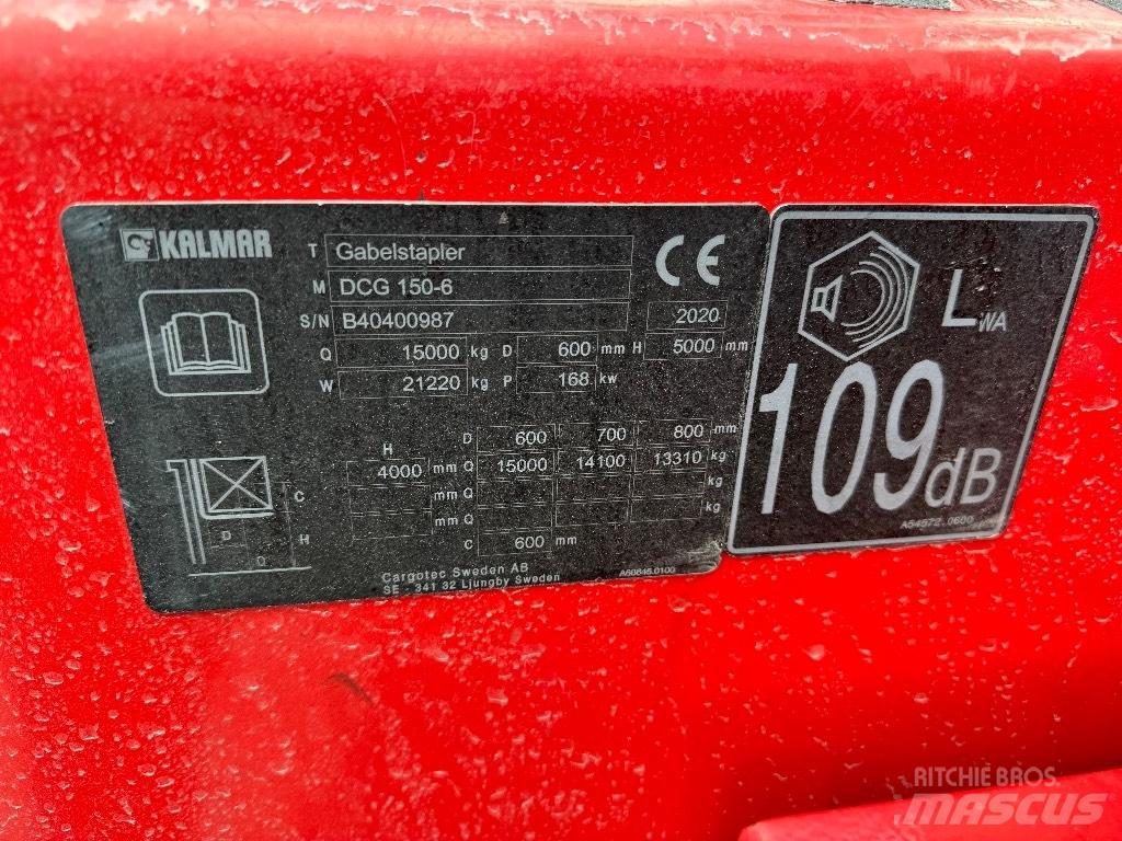 Kalmar DCG150-6 Dízel targoncák