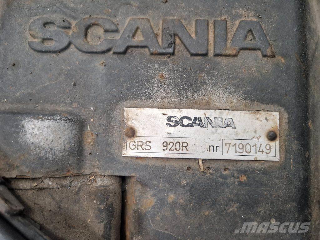Scania GRS 920R Hajtóművek