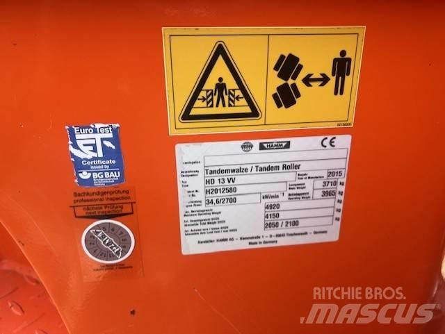 Hamm HD 13 VV, Vält Ikerdobos hengerek