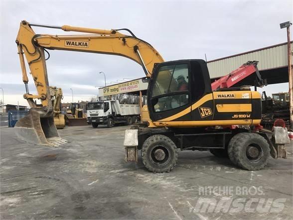 JCB JS 160 W Gumikerekes kotrók
