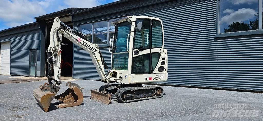 Terex TC 16 Mini kotrók < 7t