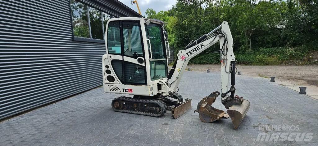 Terex TC 16 Mini kotrók < 7t