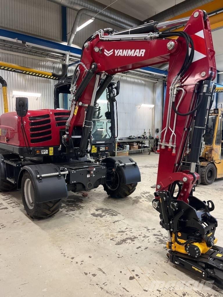 Yanmar B 95 W Gumikerekes kotrók