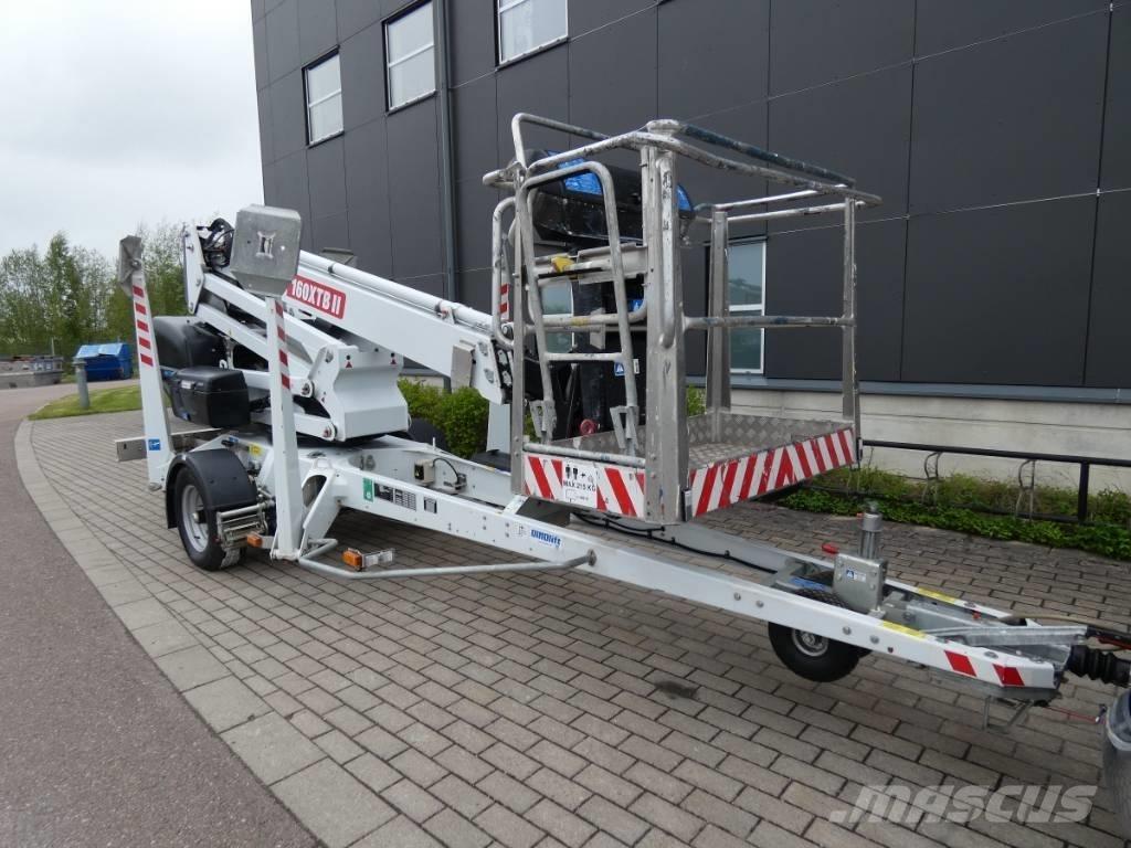 Dino 180 XTB  Skylift Pótkocsira szerelt emelők és állványok
