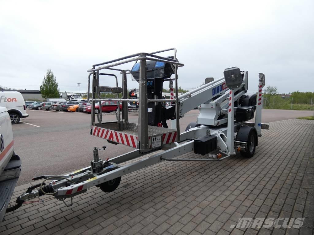 Dino 180 XTB  Skylift Pótkocsira szerelt emelők és állványok