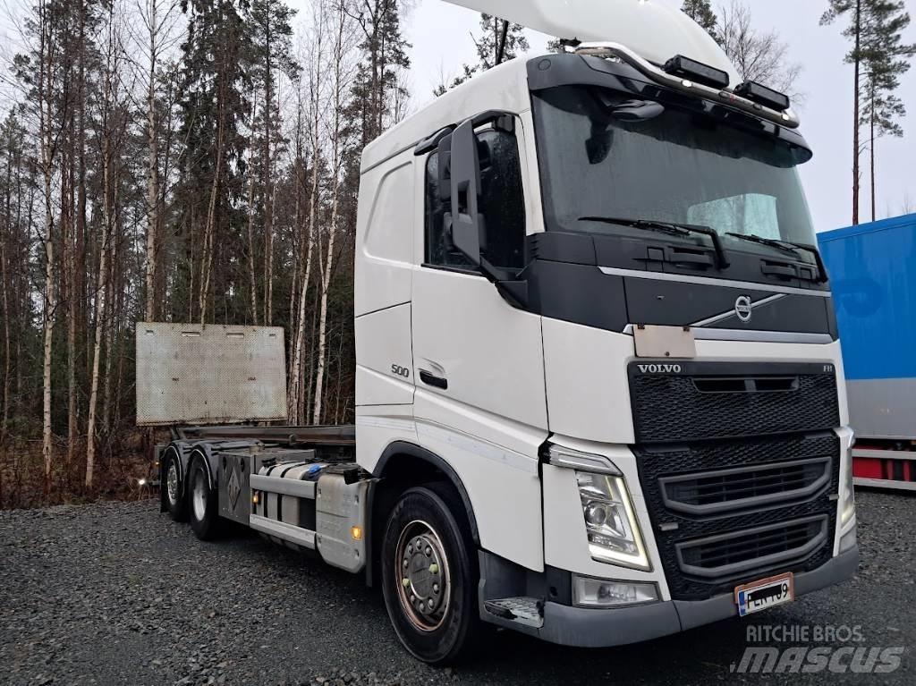 Volvo FH 13 500 Rönkszállító teherautók