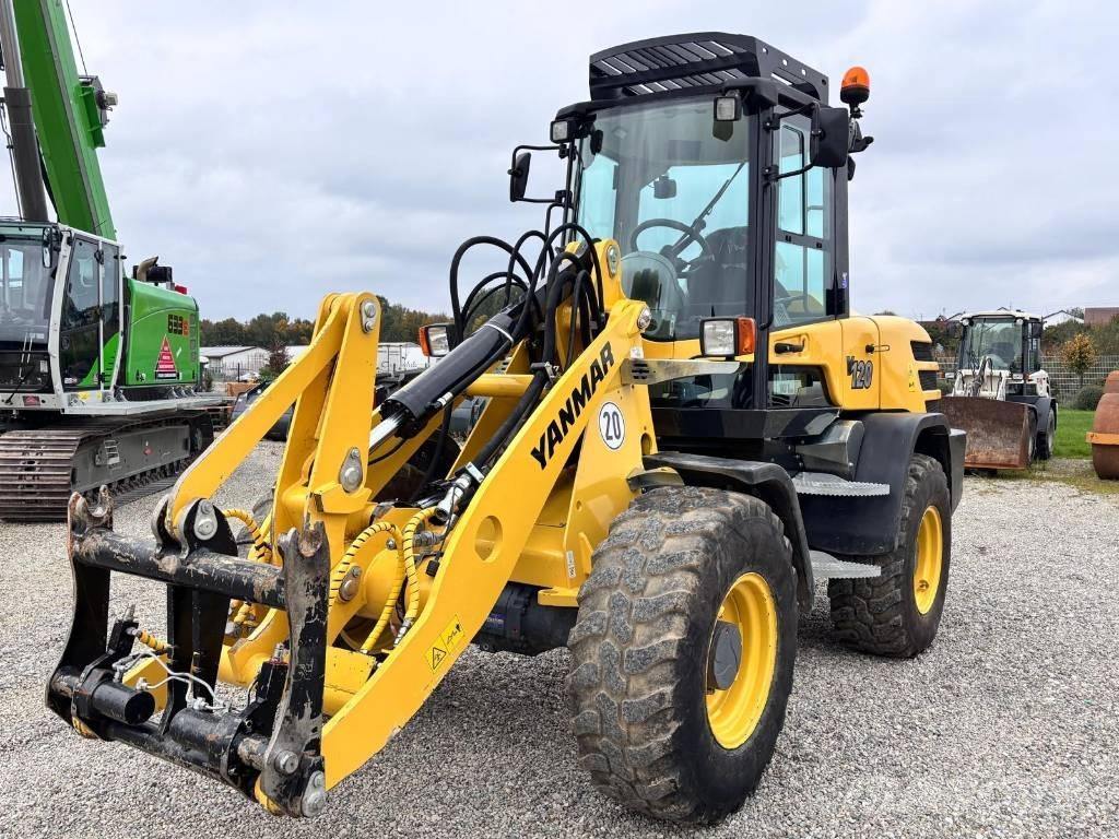 Yanmar V 120 Gumikerekes homlokrakodók