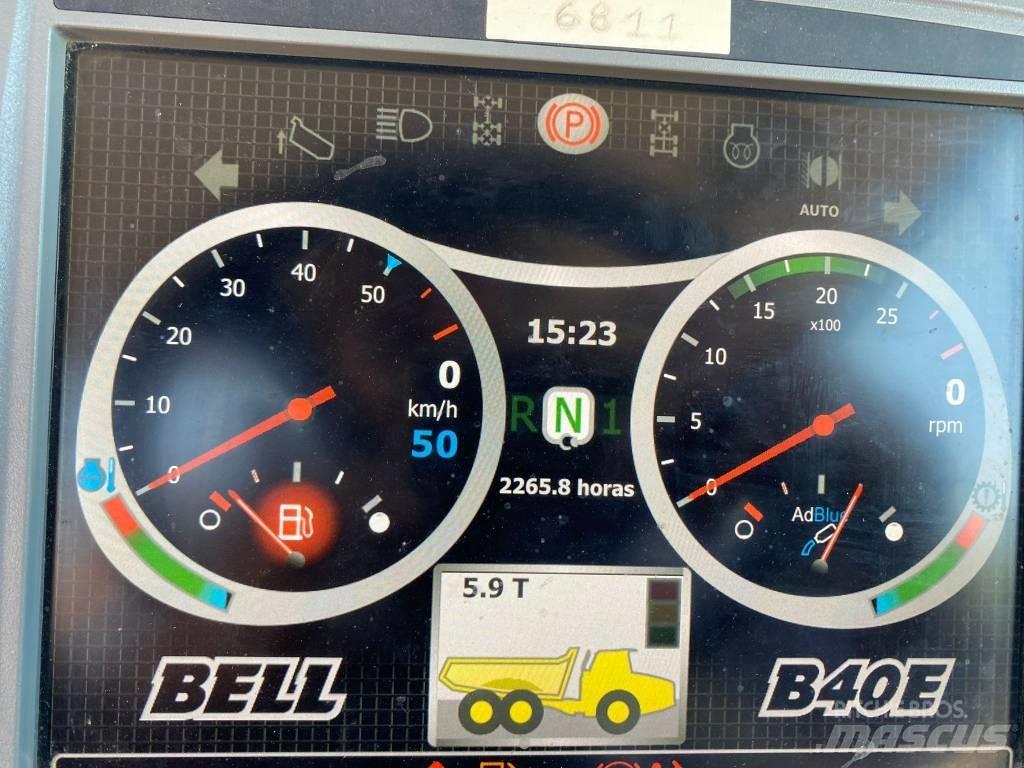 Bell B 40 E Csuklósdömperek