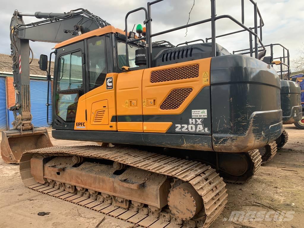 Hyundai HX220A L Lánctalpas kotrók