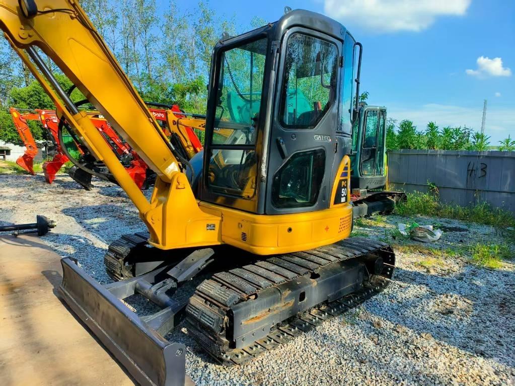 Komatsu PC 50 Mini kotrók < 7t