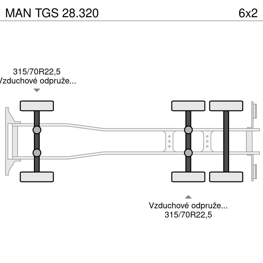 MAN TGS 28.320 Hulladék szállítók