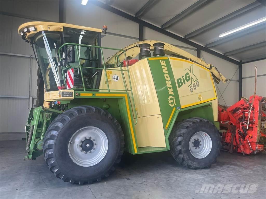Krone BIG X 650 Önjáró szecskázók