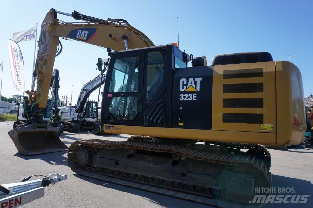 CAT 323EL *Uthyres* Lánctalpas kotrók