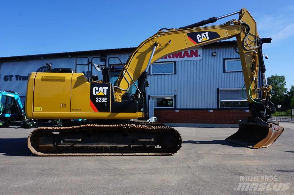 CAT 323EL *Uthyres* Lánctalpas kotrók