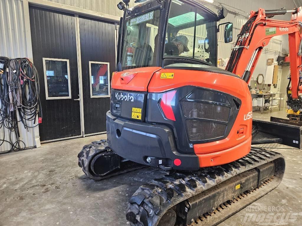 Kubota KX U56-5 Mini kotrók < 7t