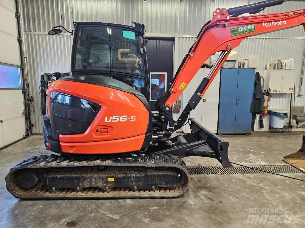 Kubota KX U56-5 Mini kotrók < 7t
