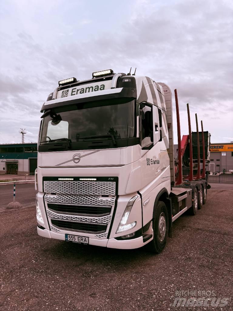 Volvo FH 500 Rönkszállító teherautók