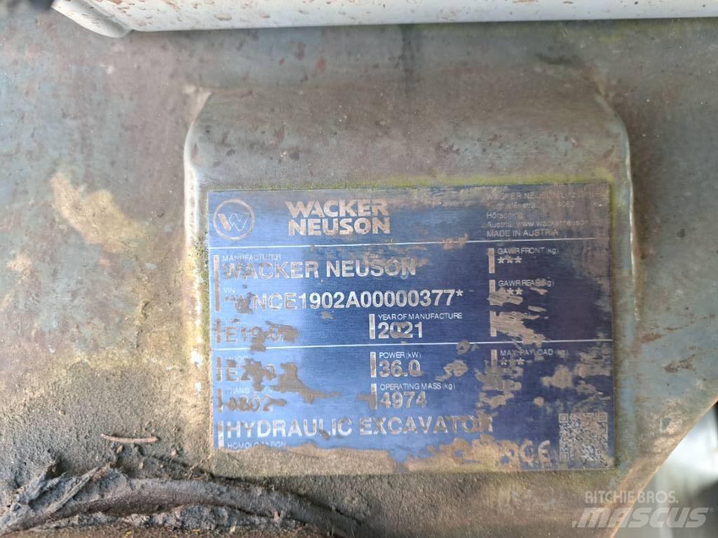 Wacker Neuson EZ50 Lánctalpas kotrók