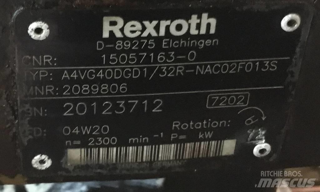 Rexroth A4VG40R Hidraulika