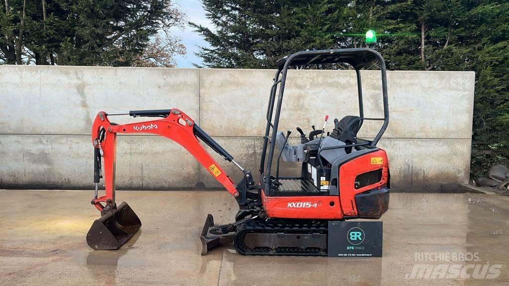 Kubota KX 015-4 Mini kotrók < 7t