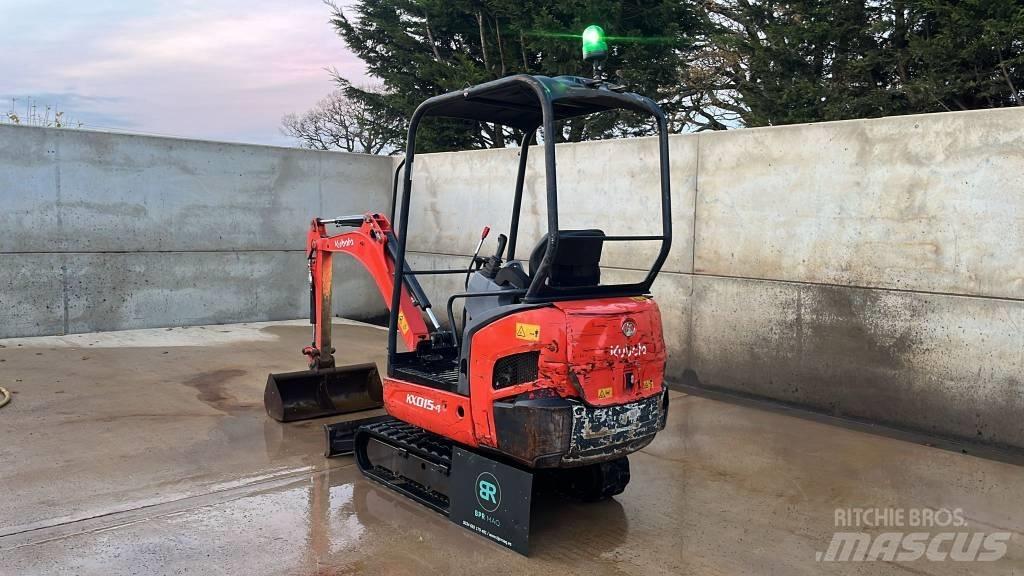 Kubota KX 015-4 Mini kotrók < 7t