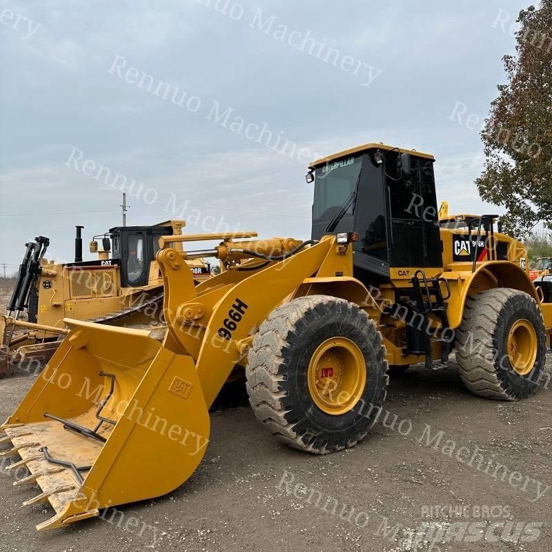 CAT 966H Gumikerekes homlokrakodók