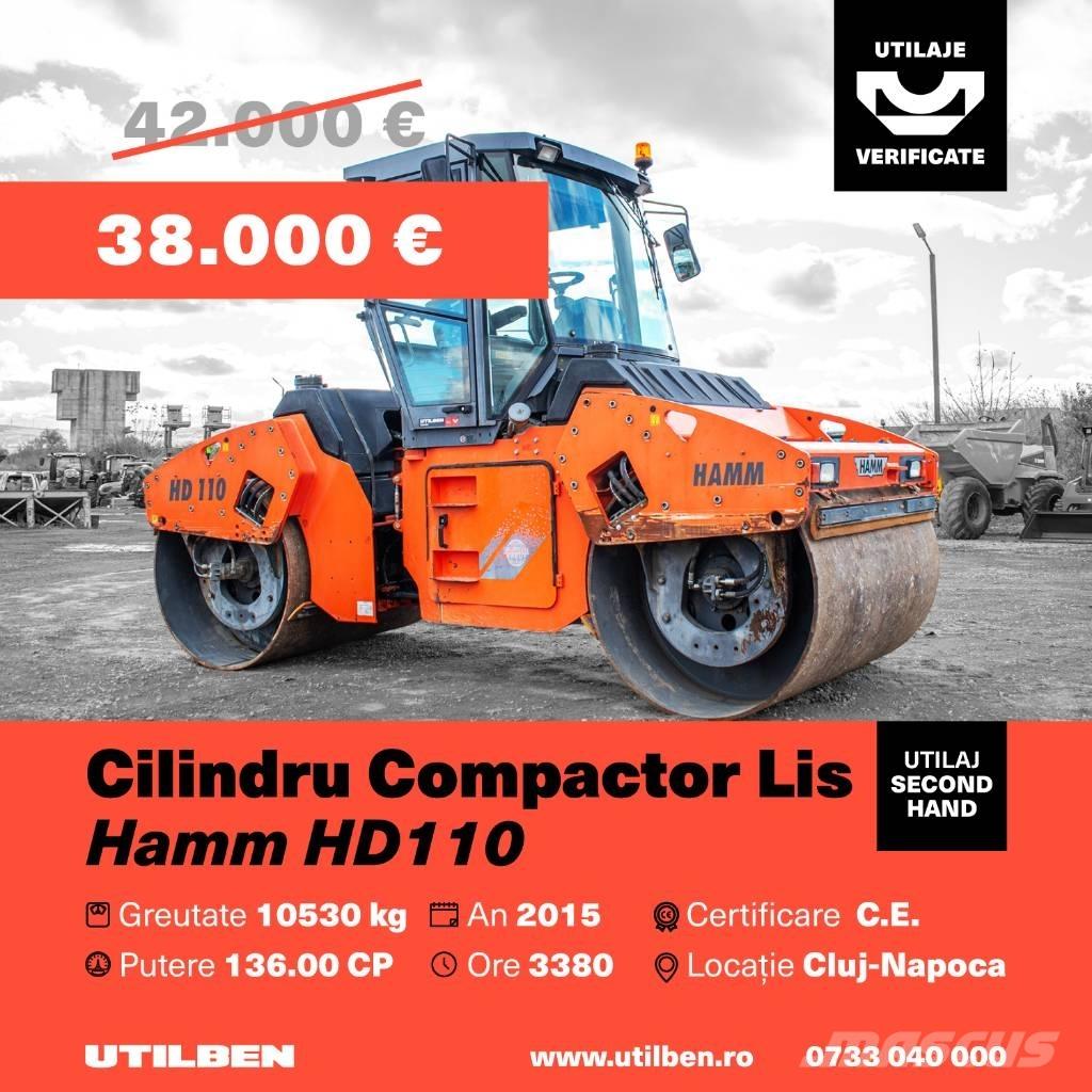 Hamm HD 110 Ikerdobos hengerek